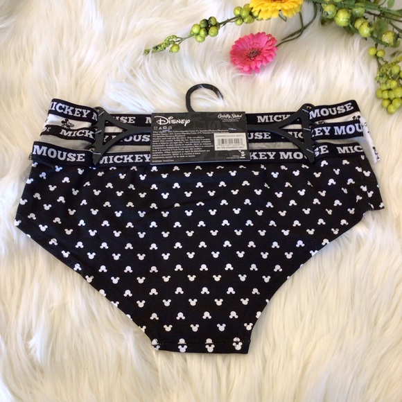 Sold! 3-Pack Disney Womens Mickey Mouse Hipster Panty Choose Size - Picture 6 of 7